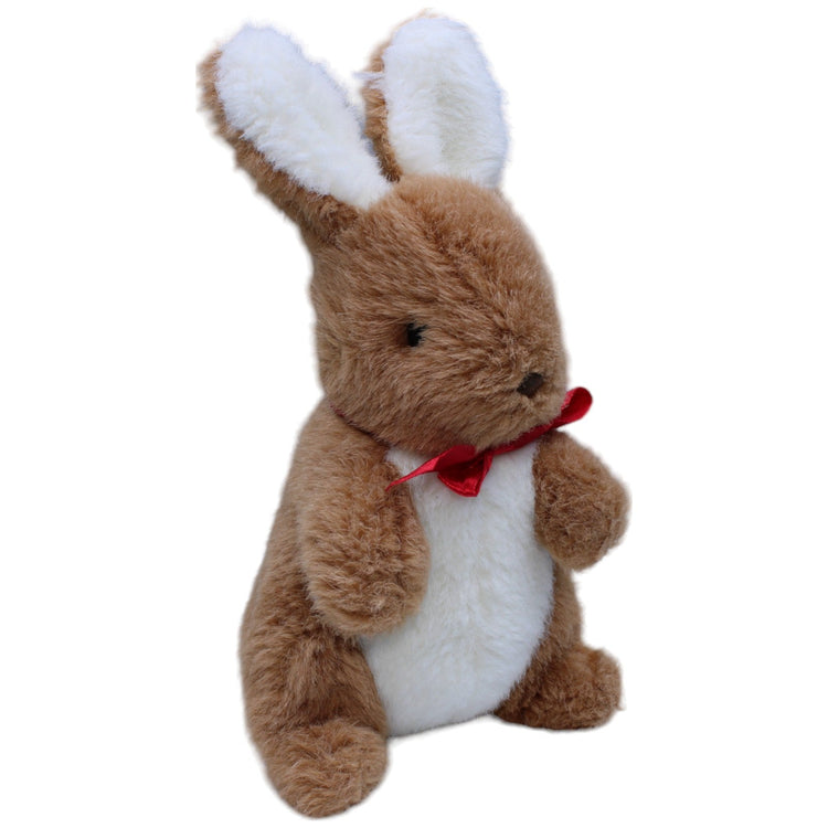 1237324 Plüco Süßer Hase mit roter Schleife Kuscheltier Kumpel Leo Gebraucht Osterhase Ostern