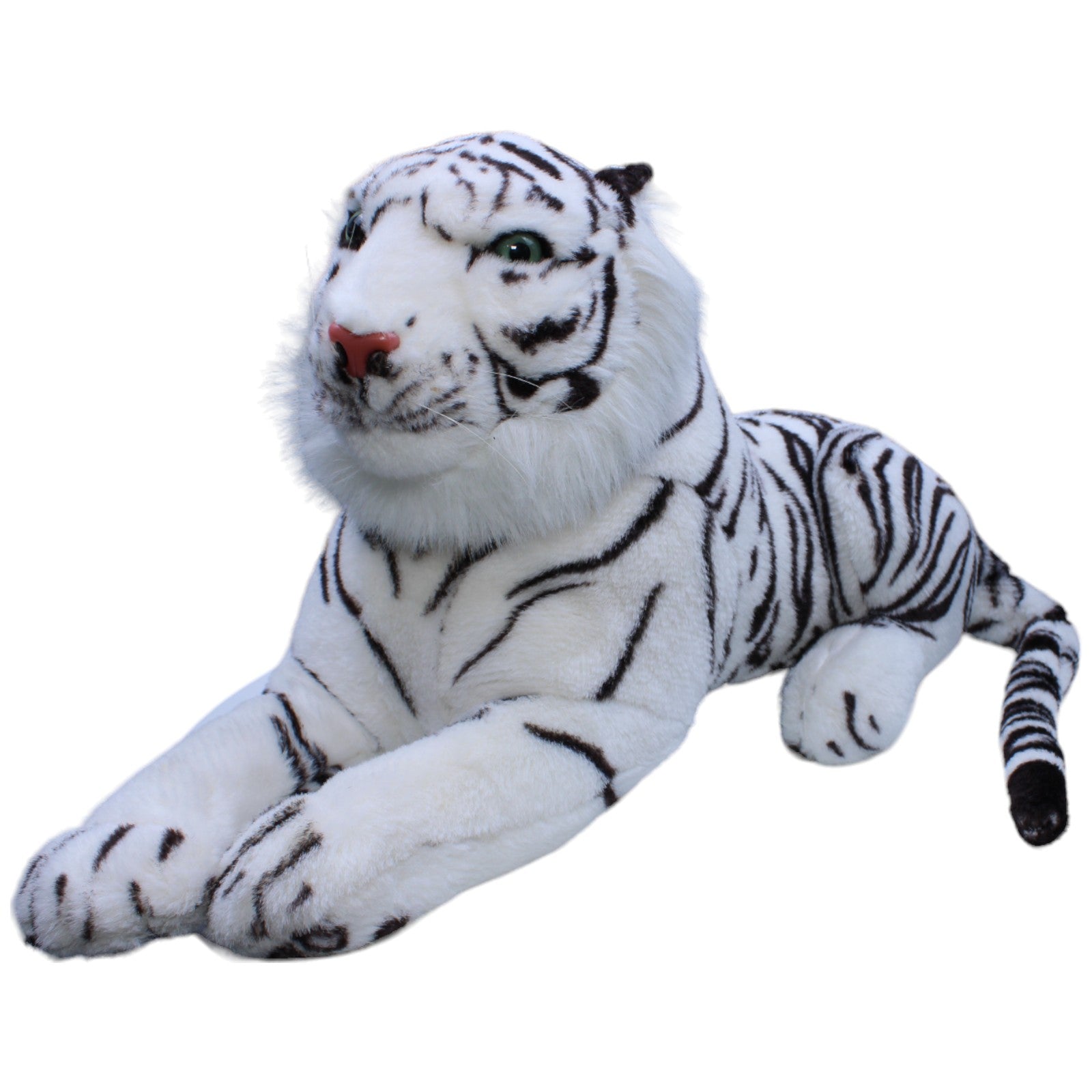 1237326 Westkauf XL Weißer Tiger Kuscheltier Kumpel Leo Gebraucht