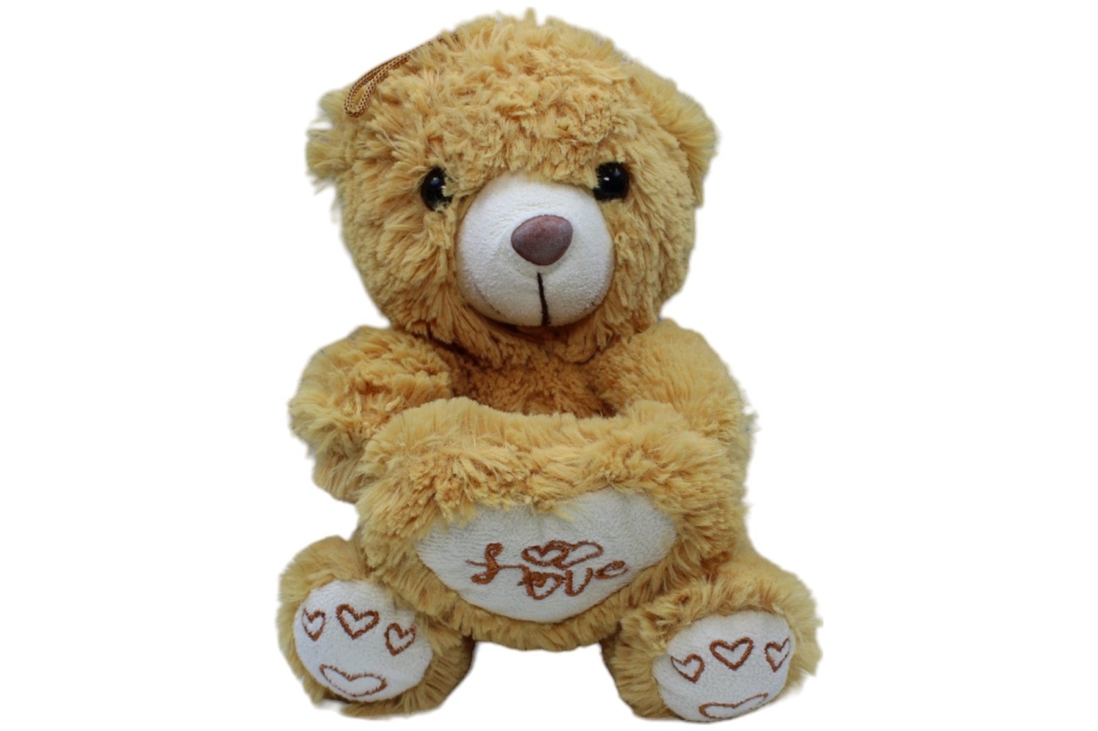 1237337 Paul Import Flauschiger Teddybär mit Herz "Love" Kuscheltier Kumpel Leo Bär Gebraucht Teddy