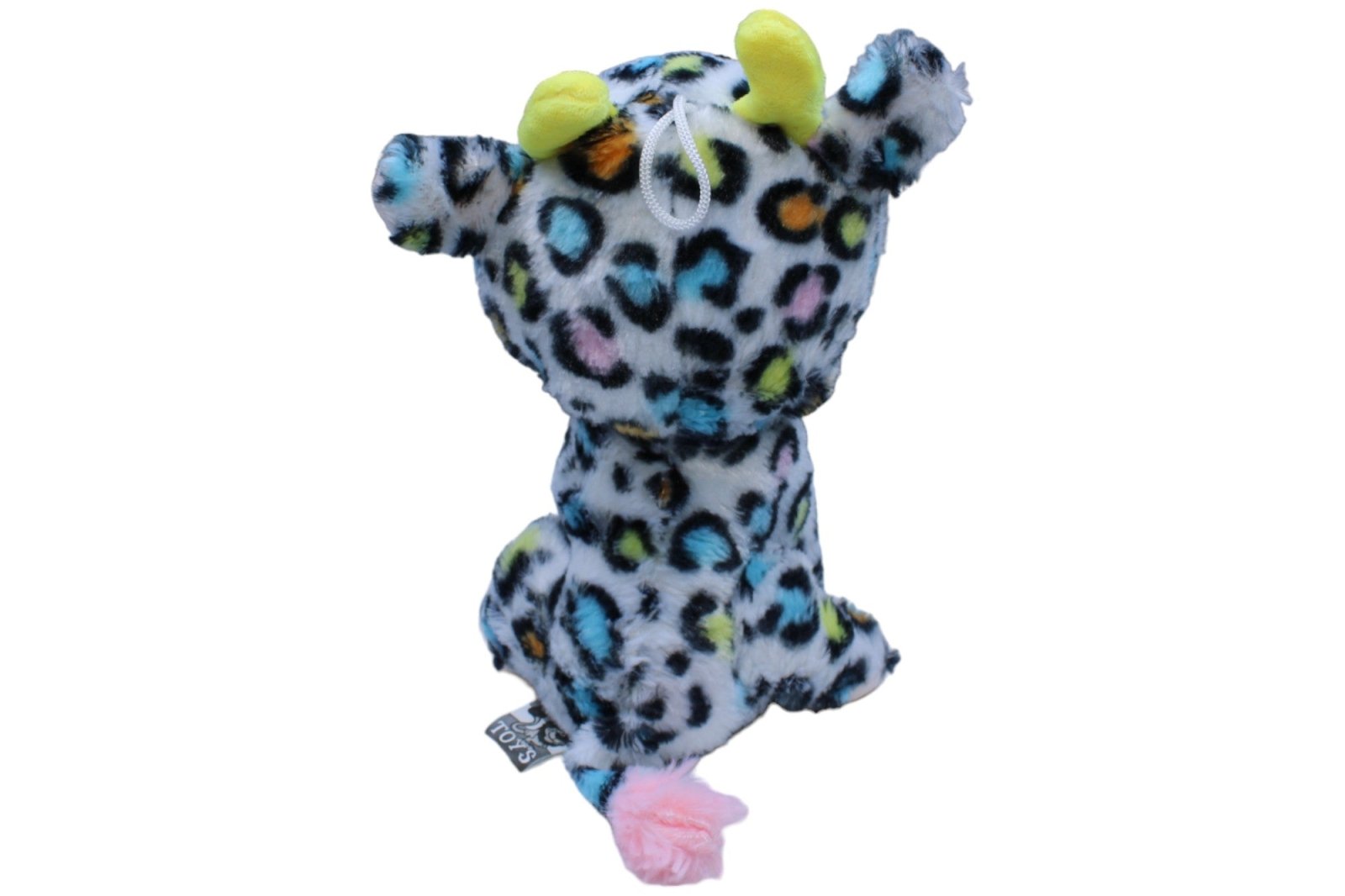 1237338 FLOTI Flos Toys, Giraffe mit bunten Punkten Kuscheltier Kumpel Leo Gebraucht