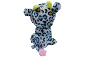 1237338 FLOTI Flos Toys, Giraffe mit bunten Punkten Kuscheltier Kumpel Leo Gebraucht