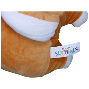 1237350 PMS Squishy Softlings, süße oranger Hund Kuscheltier Kumpel Leo neu