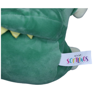 1237351 PMS Squishy Softlings, süße grüner Dinosaurier Kuscheltier Kumpel Leo Dino Dinosaurier neu