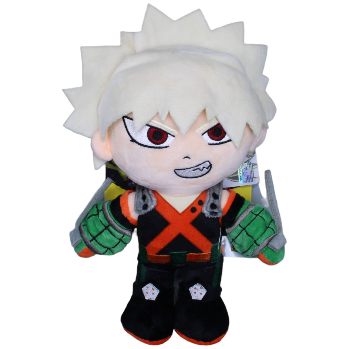 1237357 Play by Play Katsuki Bakugo im Heldenkostüm aus My Hero Academia (Explosion) Plüschfigur Kumpel Leo Anime neu