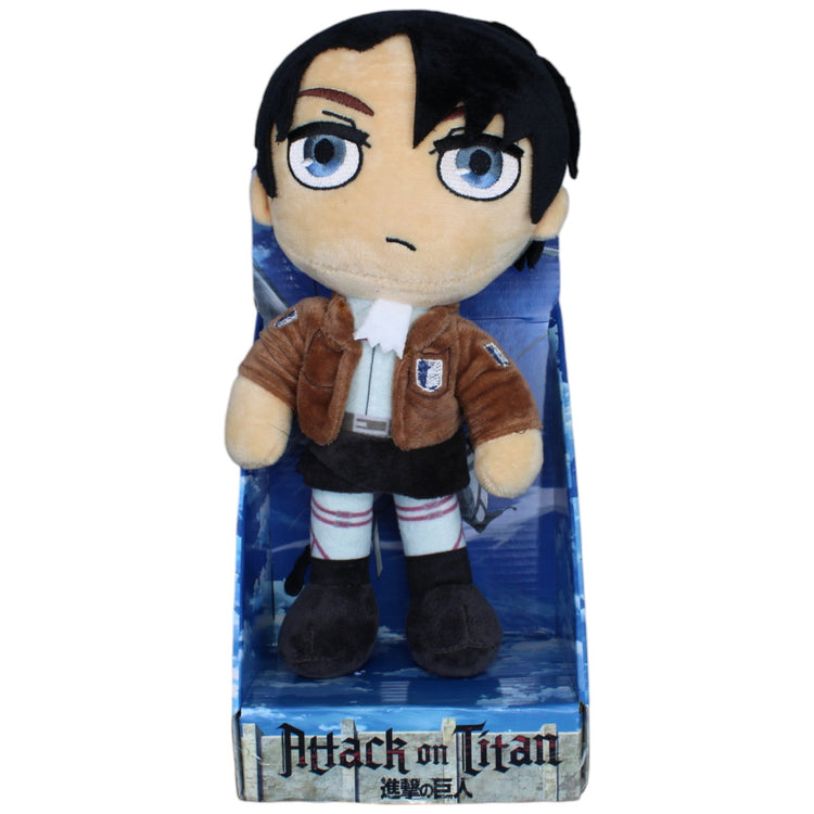 1237365 Play by Play Levi Ackerman aus Attack on Titan (im Display) Plüschfigur Kumpel Leo Anime neu