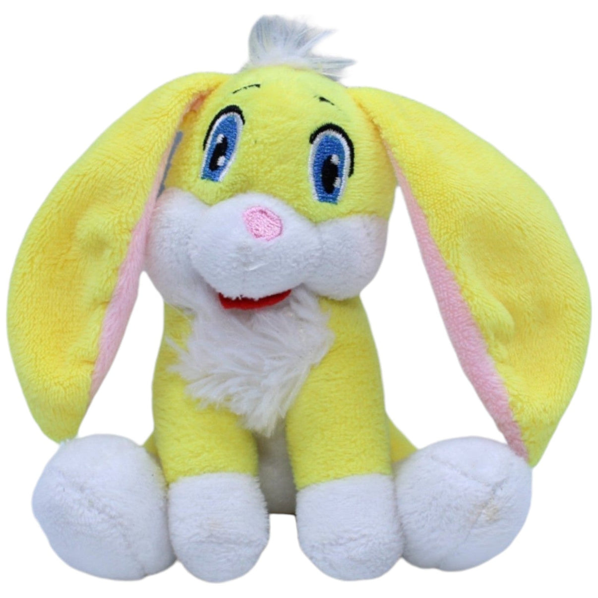 1237385 Dairy 4Fun Lustiger gelber Hase, sitzend Kuscheltier Kumpel Leo Gebraucht