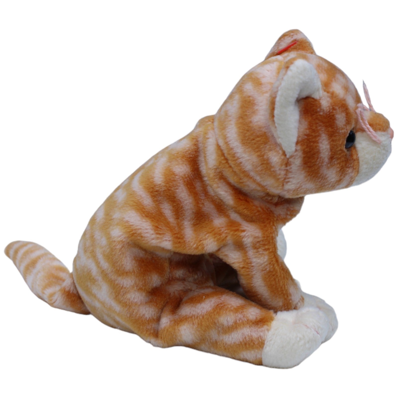 1237394 TY Beanie Baby, Katze Amber Kuscheltier Kumpel Leo neu Vintage