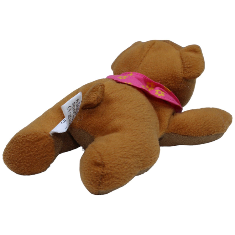 1237405 Plushpups Brauner Bär mit Halstuch, liegend Kuscheltier Kumpel Leo Bär Gebraucht Teddy