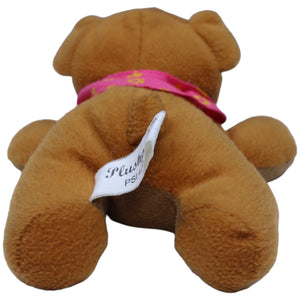 1237405 Plushpups Brauner Bär mit Halstuch, liegend Kuscheltier Kumpel Leo Bär Gebraucht Teddy