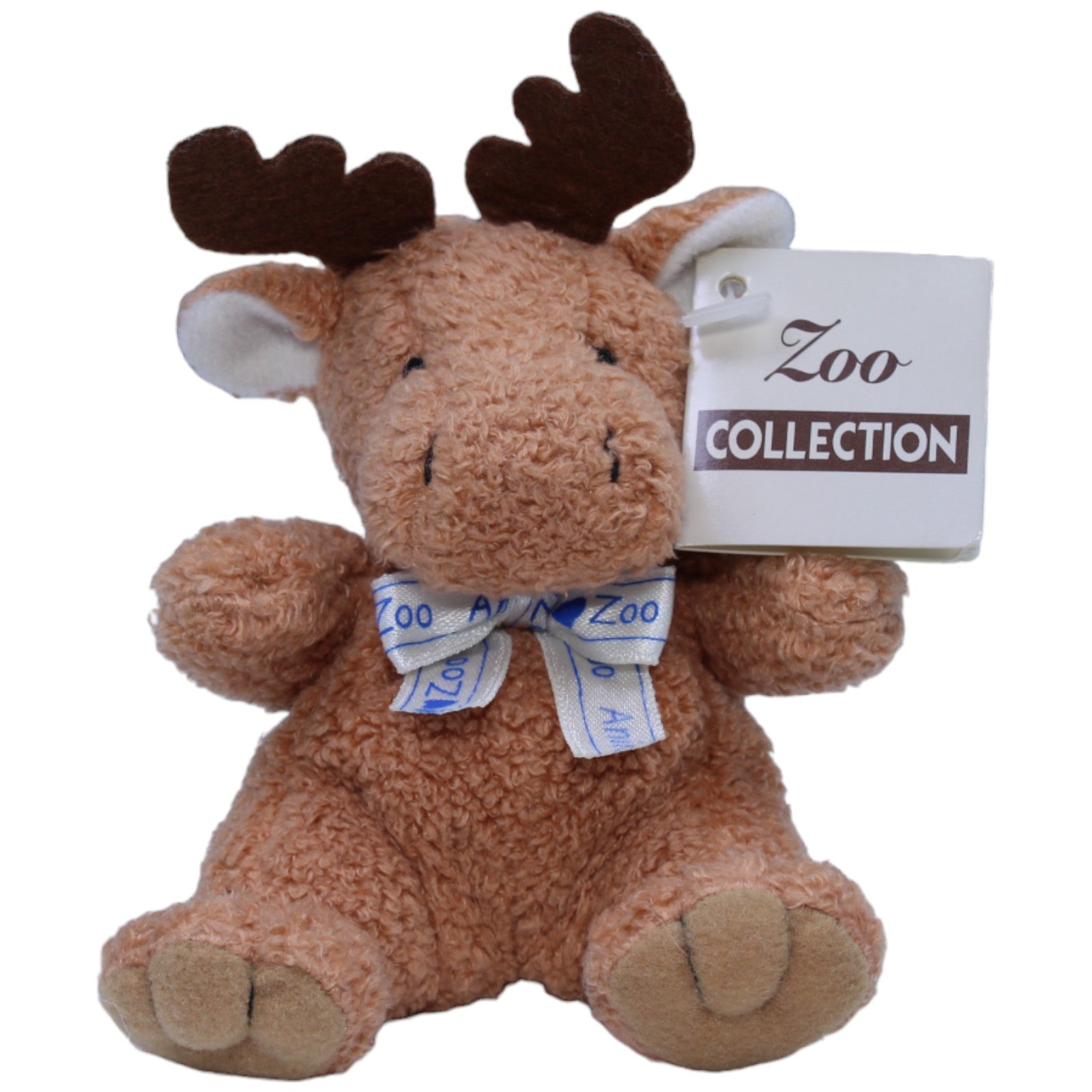 1237411 trendidee Zoo Collection, Elch Kuscheltier Kumpel Leo Gebraucht Weihnachten