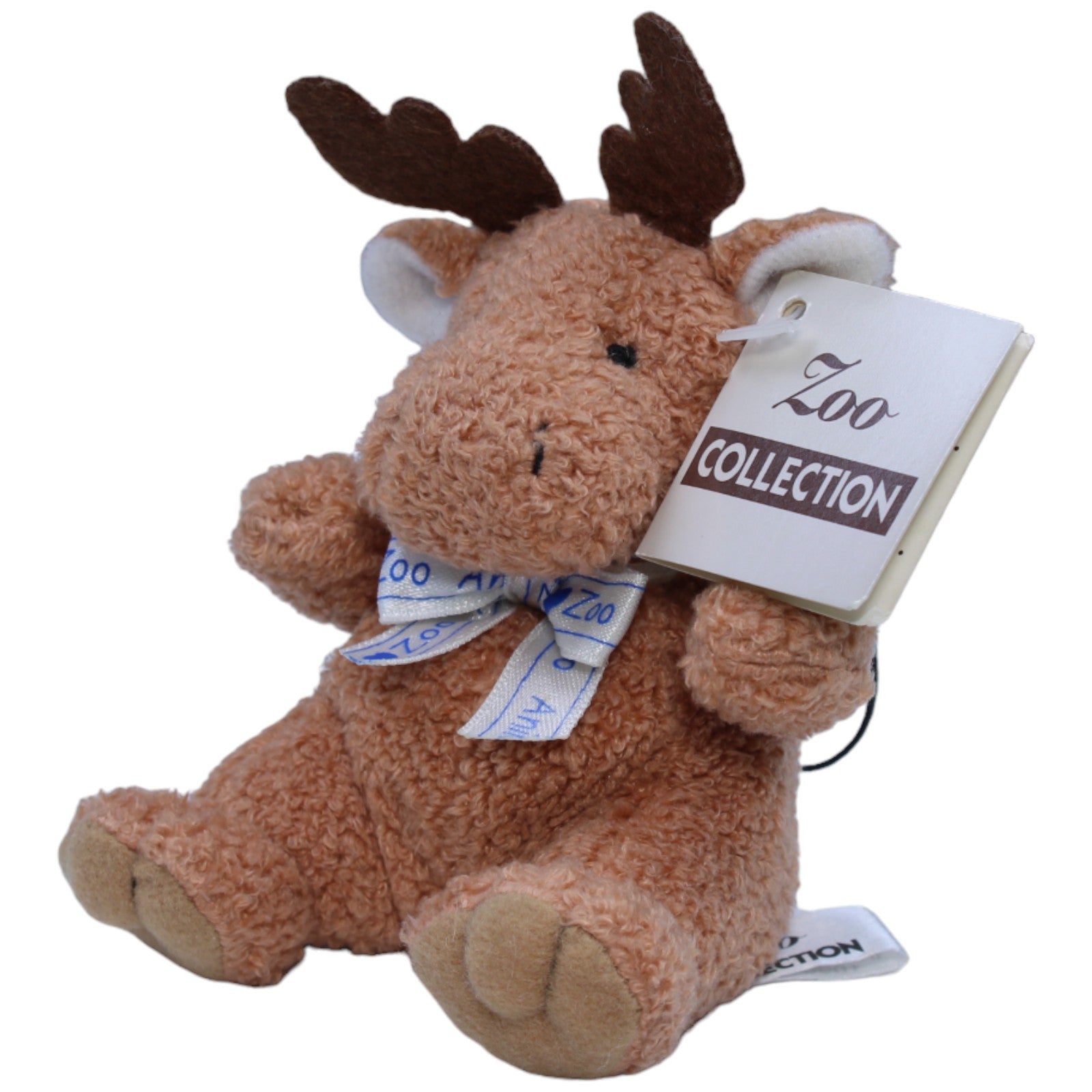 1237411 trendidee Zoo Collection, Elch Kuscheltier Kumpel Leo Gebraucht Weihnachten