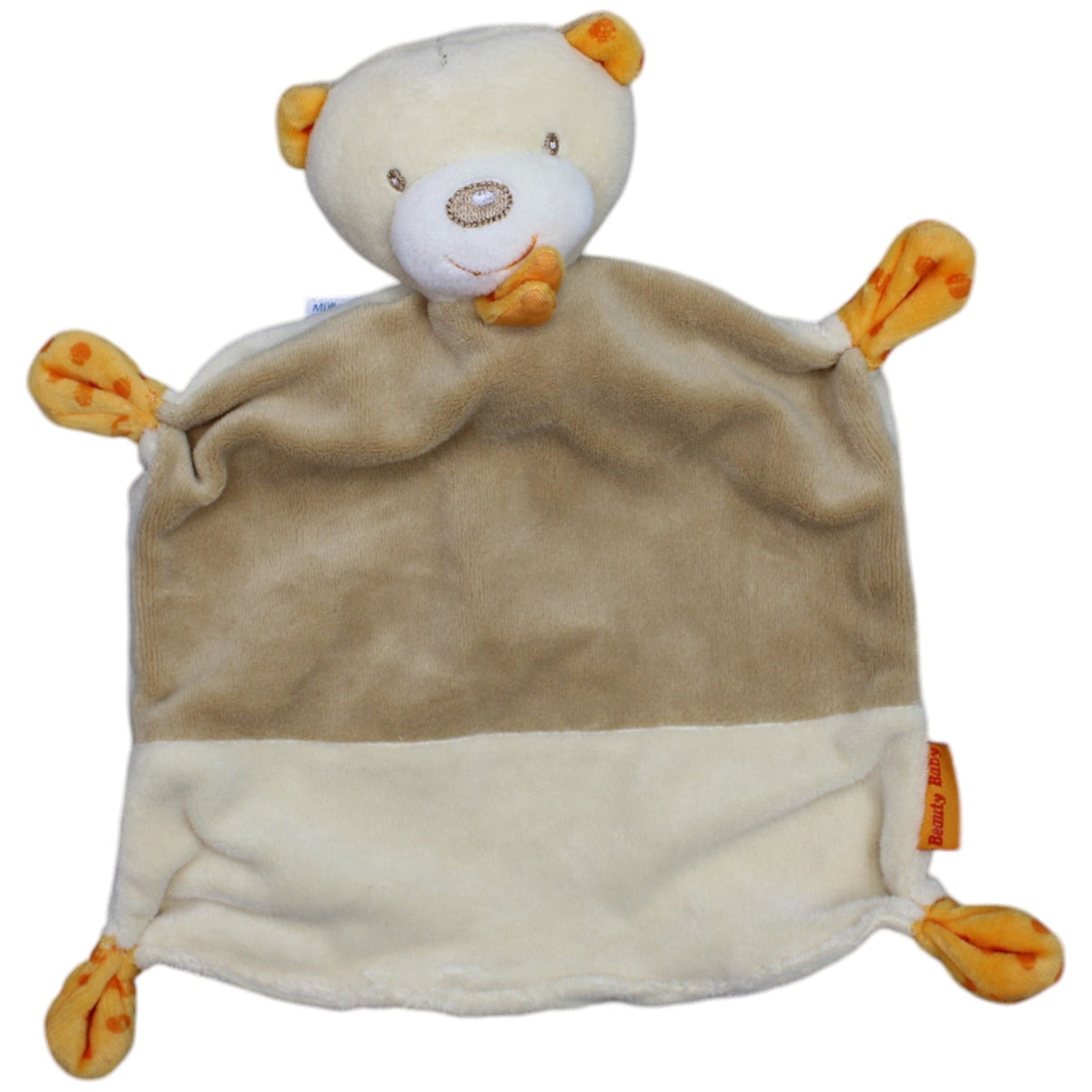 1237413 Beauty Baby Bär, braun - beige Schmusetuch Kumpel Leo Gebraucht Knuddeltuch Kuscheltuch