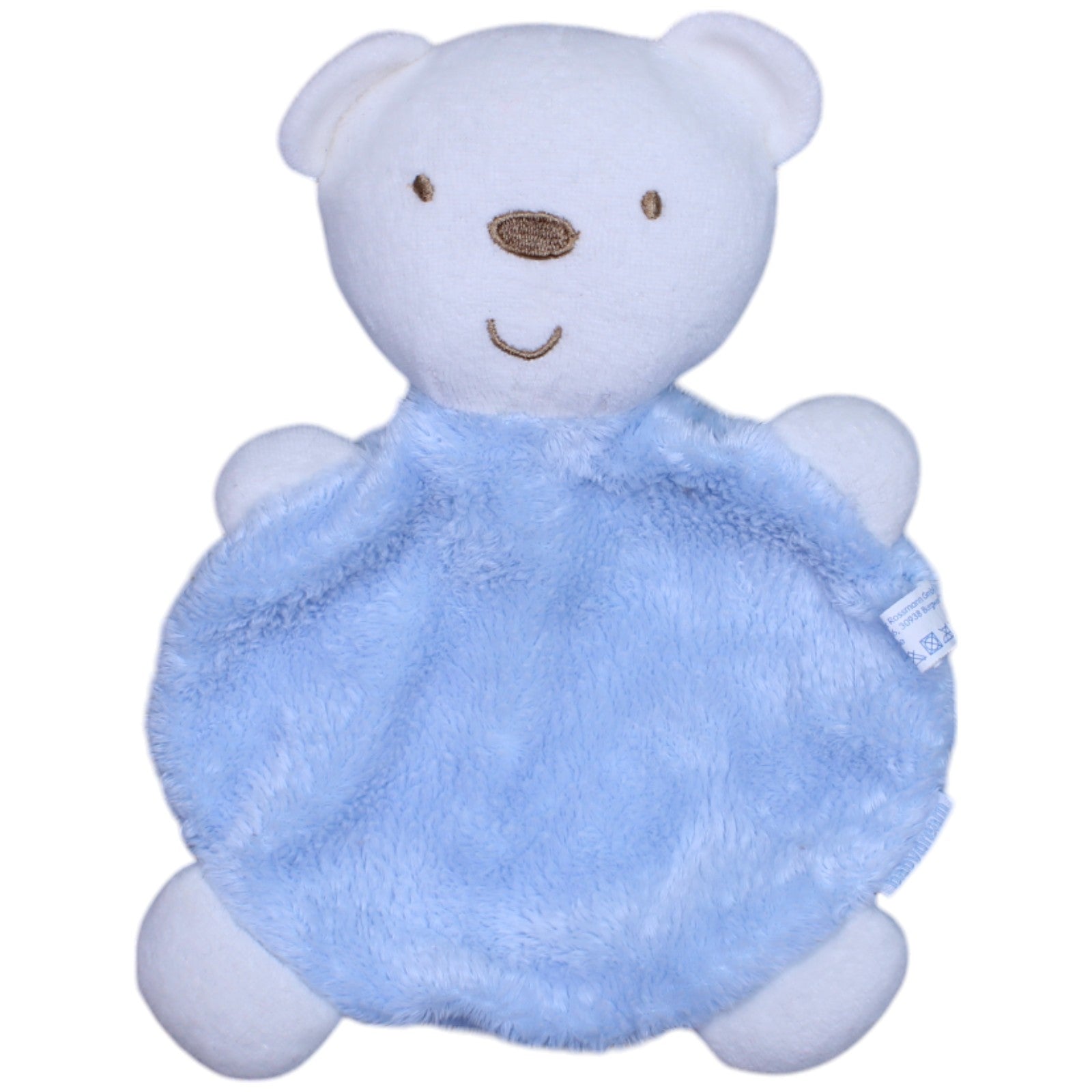 1237447 Babydream Bär, hellblau Schmusetuch Kumpel Leo Gebraucht Knuddeltuch Kuscheltuch