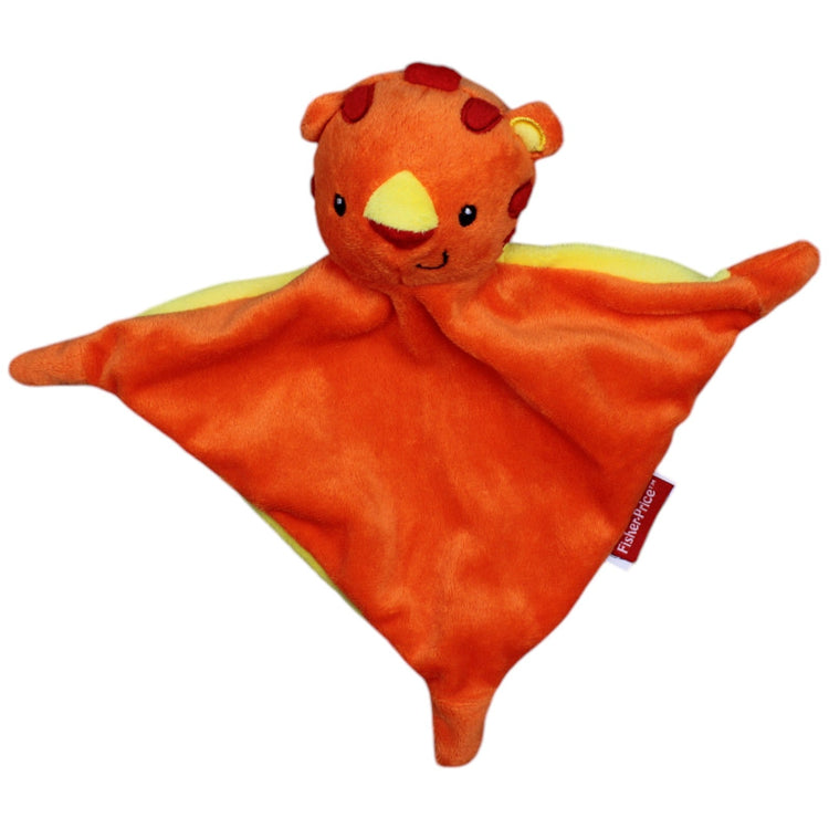 1237470 Happy People Fisher - Price, Tiger orange - gelb Schmusetuch mit Rassel Kumpel Leo Gebraucht Knuddeltuch Kuscheltuch