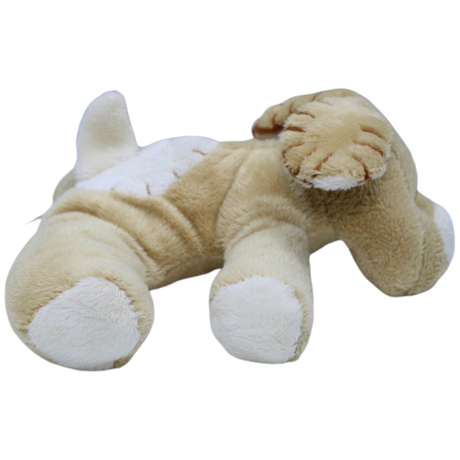 1237476 Eddy Toys Süßer brauner Hund, liegend Kuscheltier Kumpel Leo Gebraucht