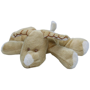 1237476 Eddy Toys Süßer brauner Hund, liegend Kuscheltier Kumpel Leo Gebraucht