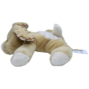 1237476 Eddy Toys Süßer brauner Hund, liegend Kuscheltier Kumpel Leo Gebraucht