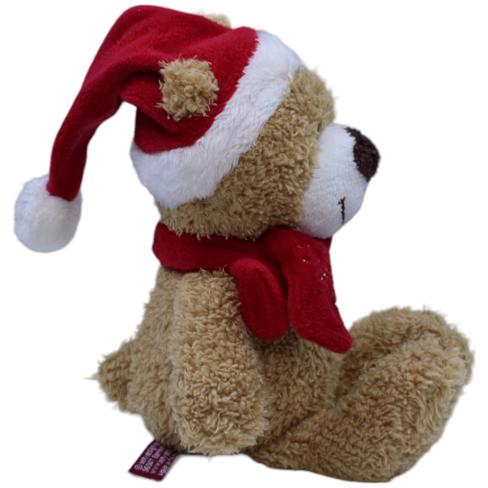 1237485 bellydesign Weihnachtlicher Teddybär mit Mütze & Schal Kuscheltier Kumpel Leo Gebraucht