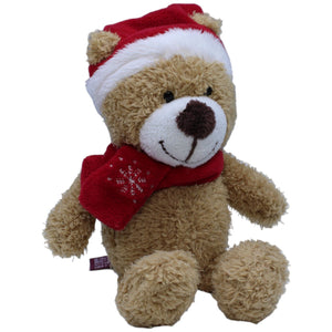 1237485 bellydesign Weihnachtlicher Teddybär mit Mütze & Schal Kuscheltier Kumpel Leo Gebraucht