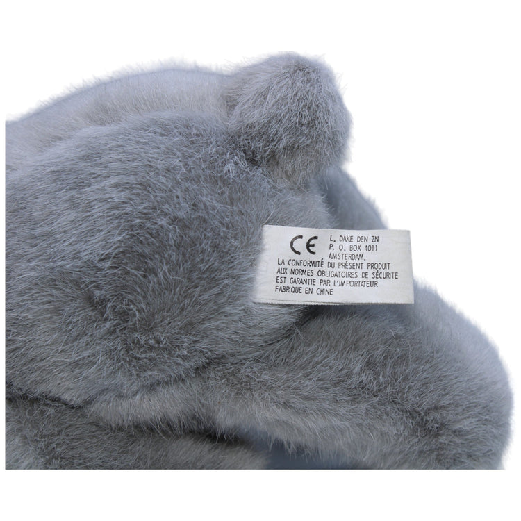 1237490 L. Dake Kuscheliger Teddybär, grau Kuscheltier Kumpel Leo Gebraucht