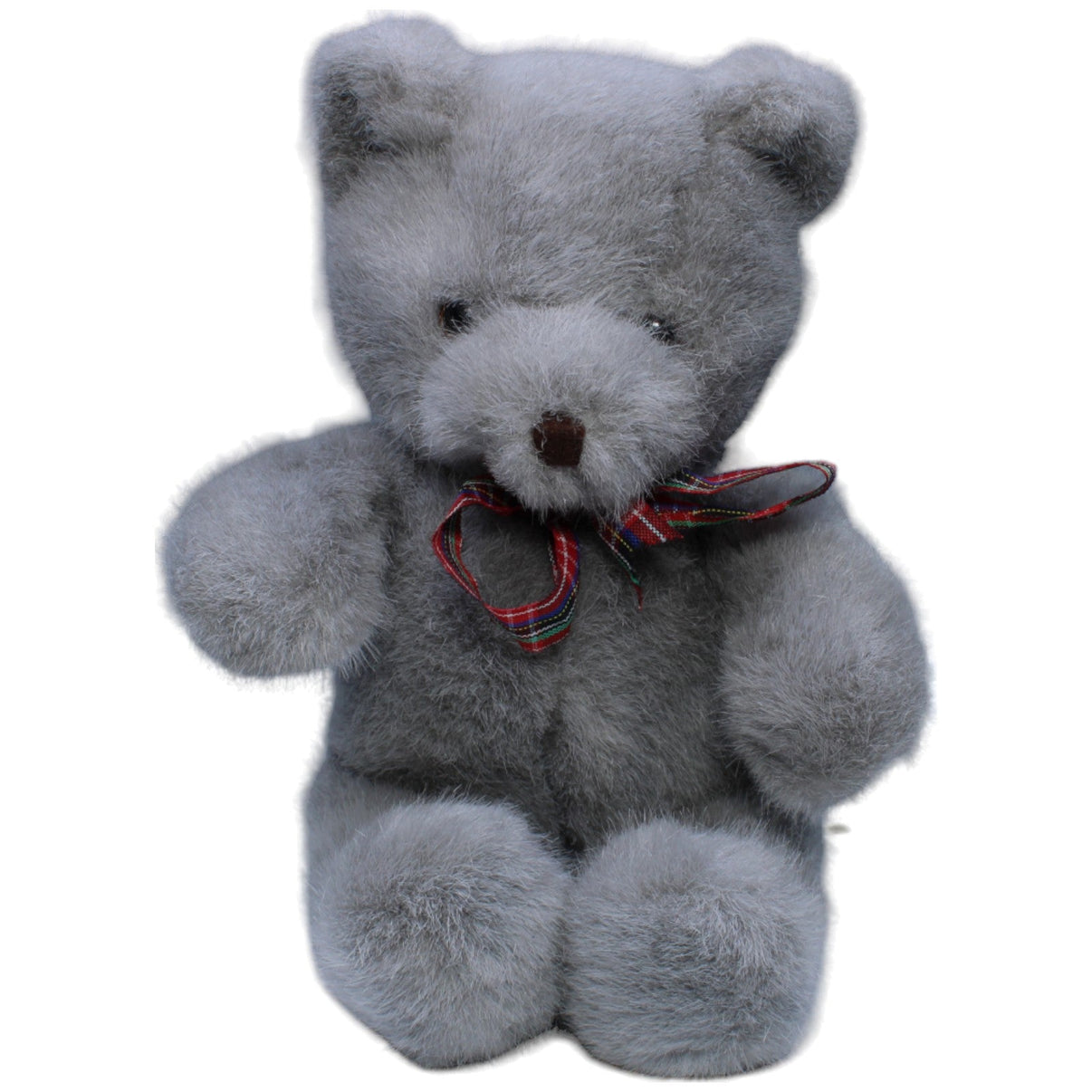 1237490 L. Dake Kuscheliger Teddybär, grau Kuscheltier Kumpel Leo Gebraucht