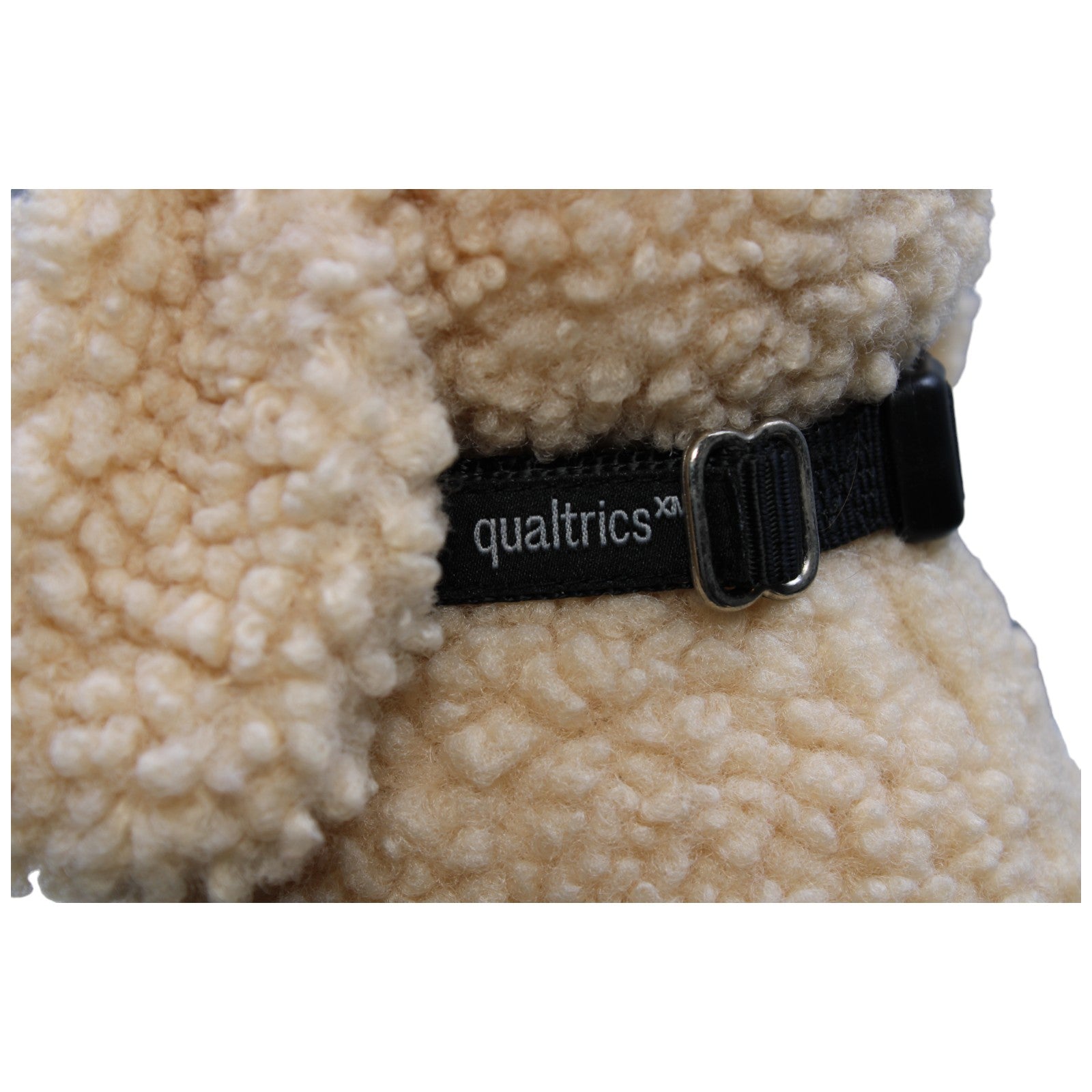 1237493 IP Advertising & Promotions qualtrics xm, lockiger Hund mit Halsband Kuscheltier Kumpel Leo Gebraucht