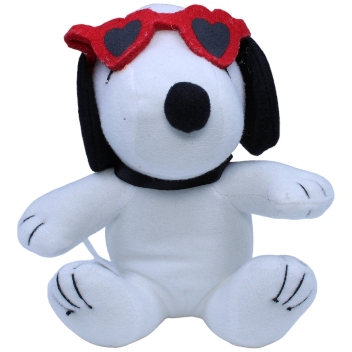 1237507 Whitmans Candies Snoopy mit Herz - Sonnenbrille, sitzend Kuscheltier Kumpel Leo Gebraucht