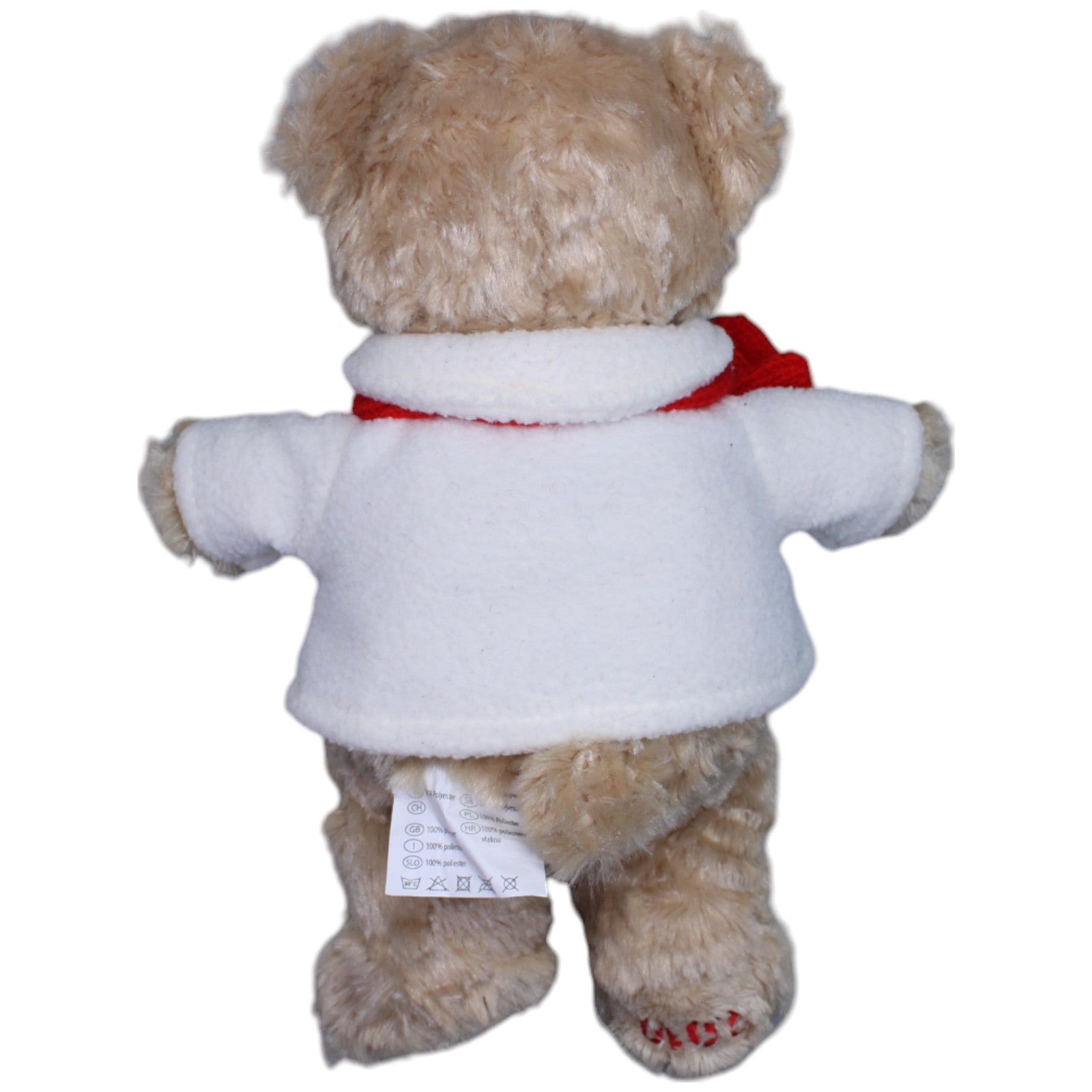 1237510 NKD 2010 Teddybär mit Mantel und Schal Kuscheltier Kumpel Leo Bär Gebraucht Teddy