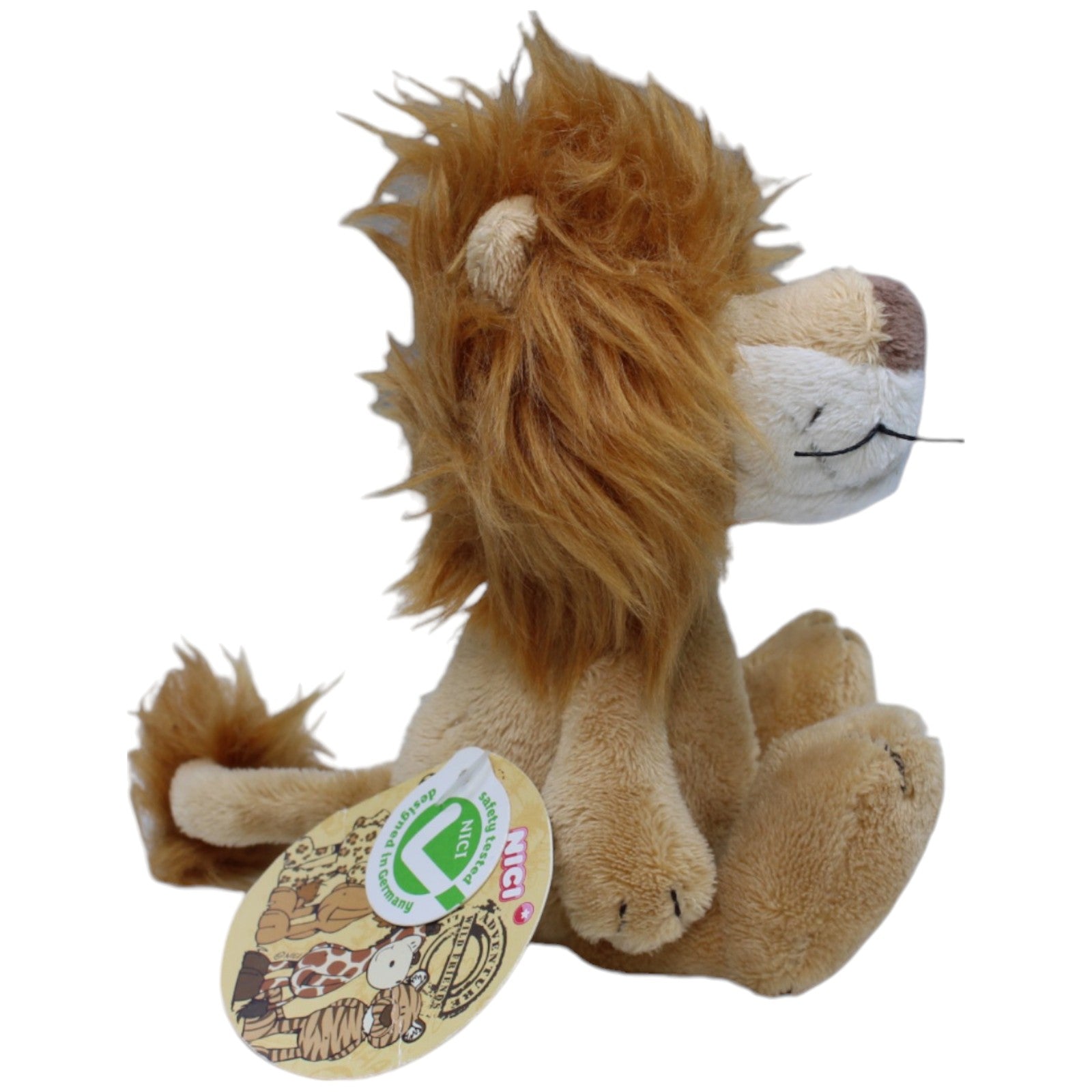 1237513 NICI Wild Friends, Löwe klein Kuscheltier Kumpel Leo Gebraucht