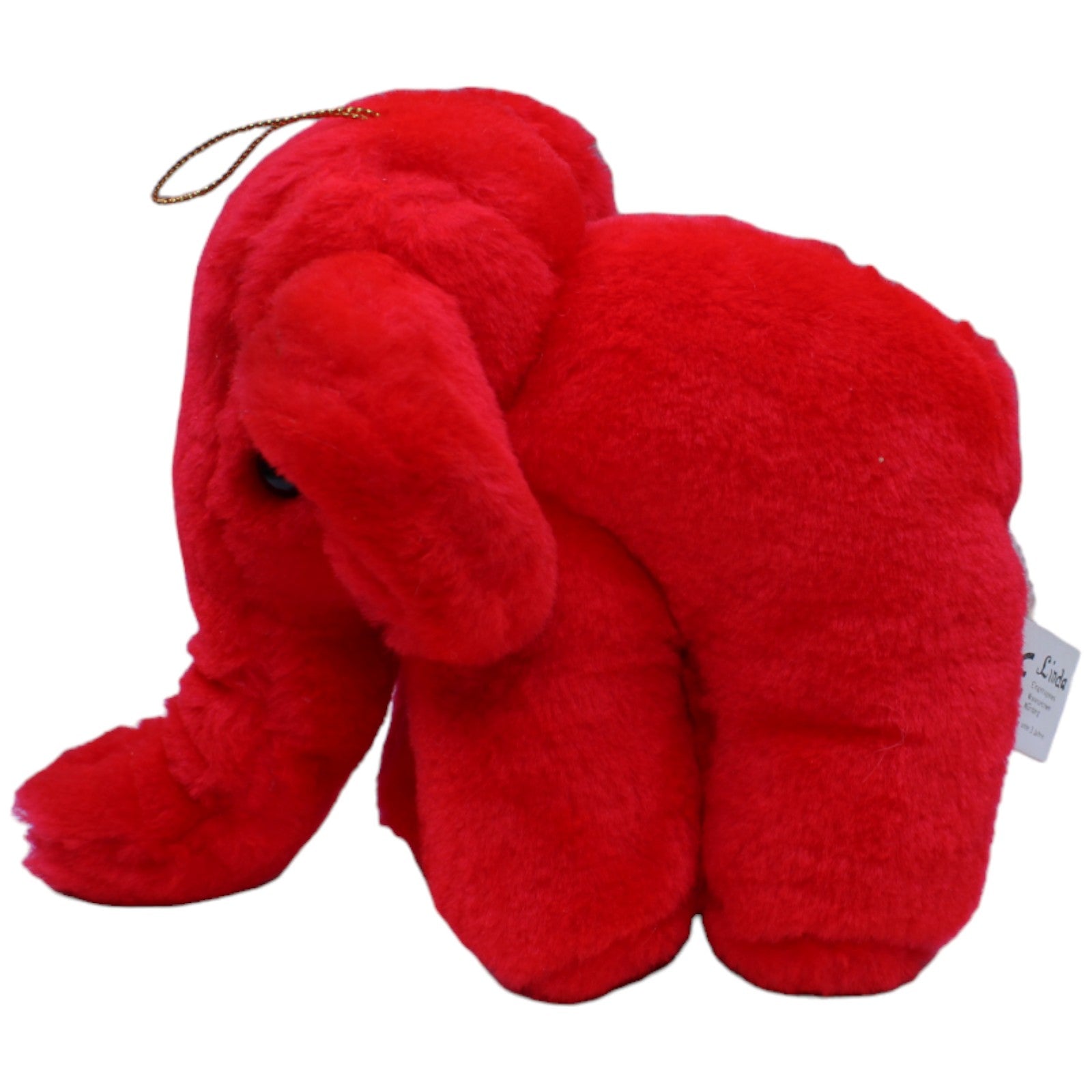 1237522 Linda Elefant, rot Kuscheltier Kumpel Leo Gebraucht