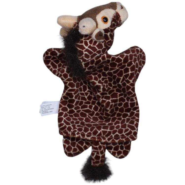 1237528 K&M International Giraffe Handpuppe Kumpel Leo Gebraucht Vintage