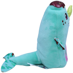 1237539 Funrise Crushie Fluffies Series 1, Nicky Narwhal Kuscheltier Kumpel Leo Gebraucht