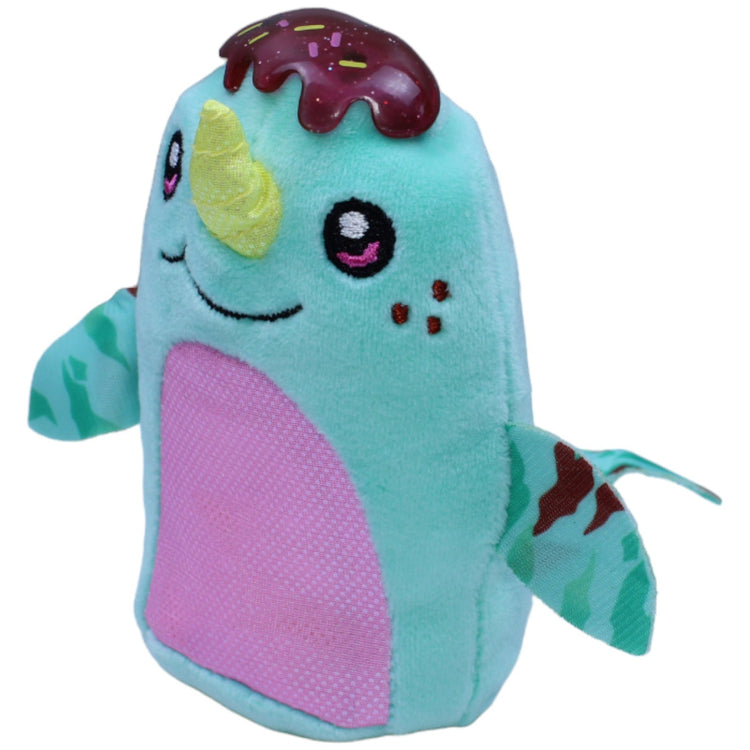 1237539 Funrise Crushie Fluffies Series 1, Nicky Narwhal Kuscheltier Kumpel Leo Gebraucht