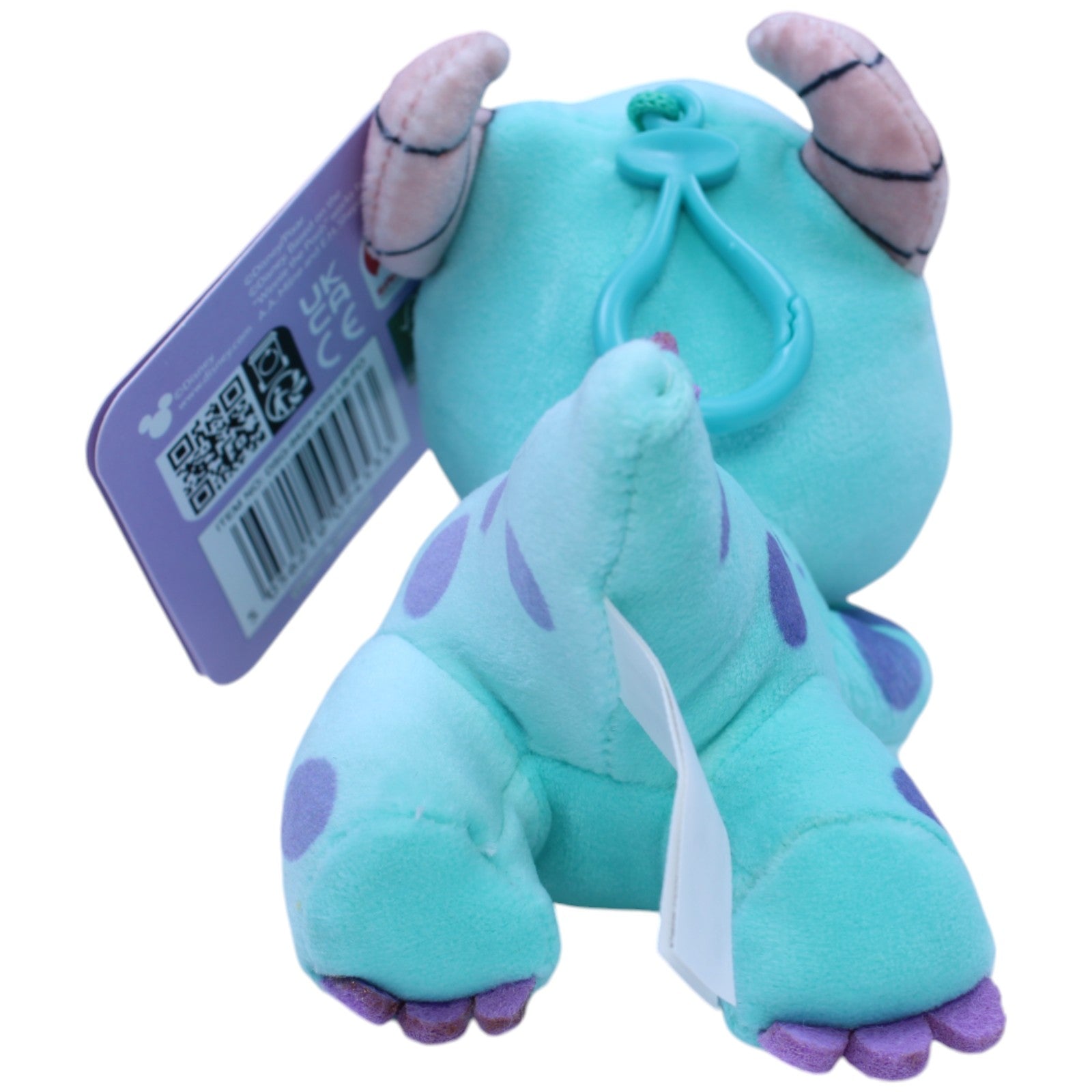 1237555 Sambro Disney SNUGLETS, James P. "Sulley" Sullivan aus Monster AG Schlüsselanhänger Kumpel Leo neu Pixar