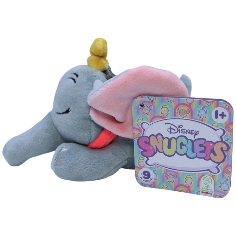 1237556 Sambro Disney SNUGLETS, Dumbo aus Dumbo, der fliegende Elefant Schlüsselanhänger Kumpel Leo neu