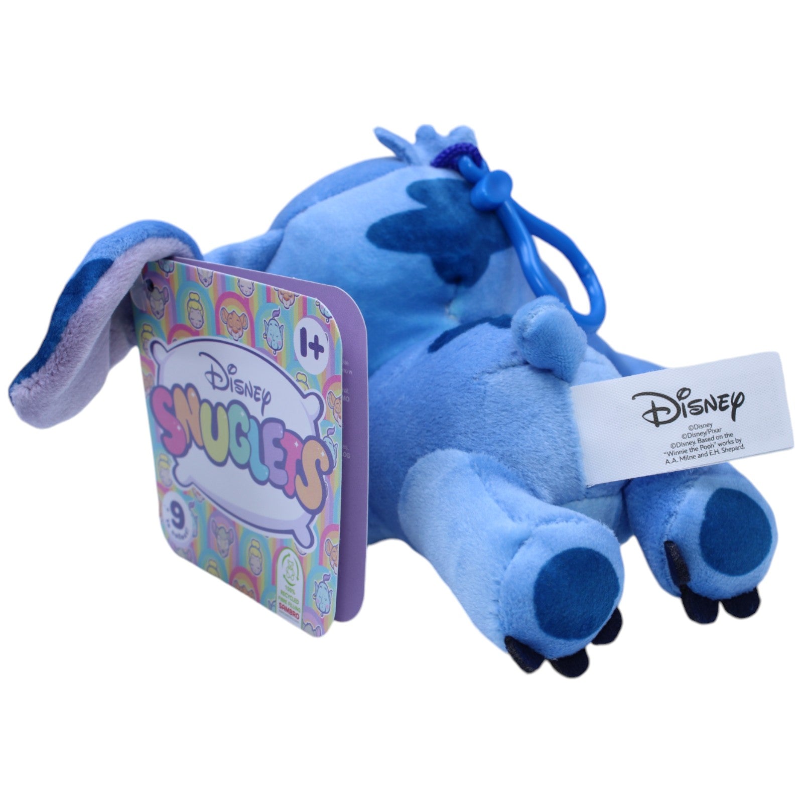 1237557 Sambro Disney SNUGLETS, Stich aus Lilo & Stitch Schlüsselanhänger Kumpel Leo neu