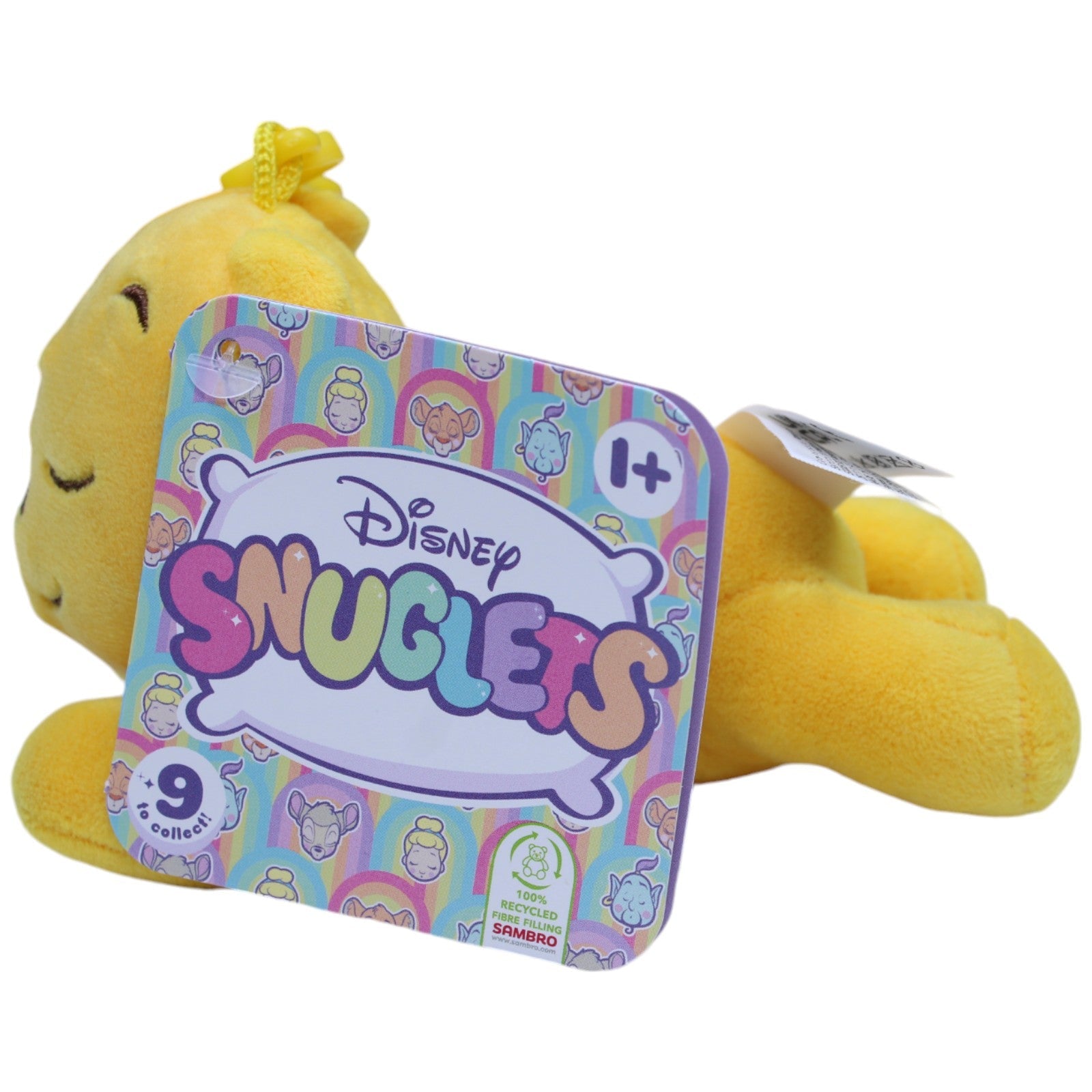 1237560 Sambro Disney SNUGLETS, Winnie Puuh Schlüsselanhänger Kumpel Leo neu