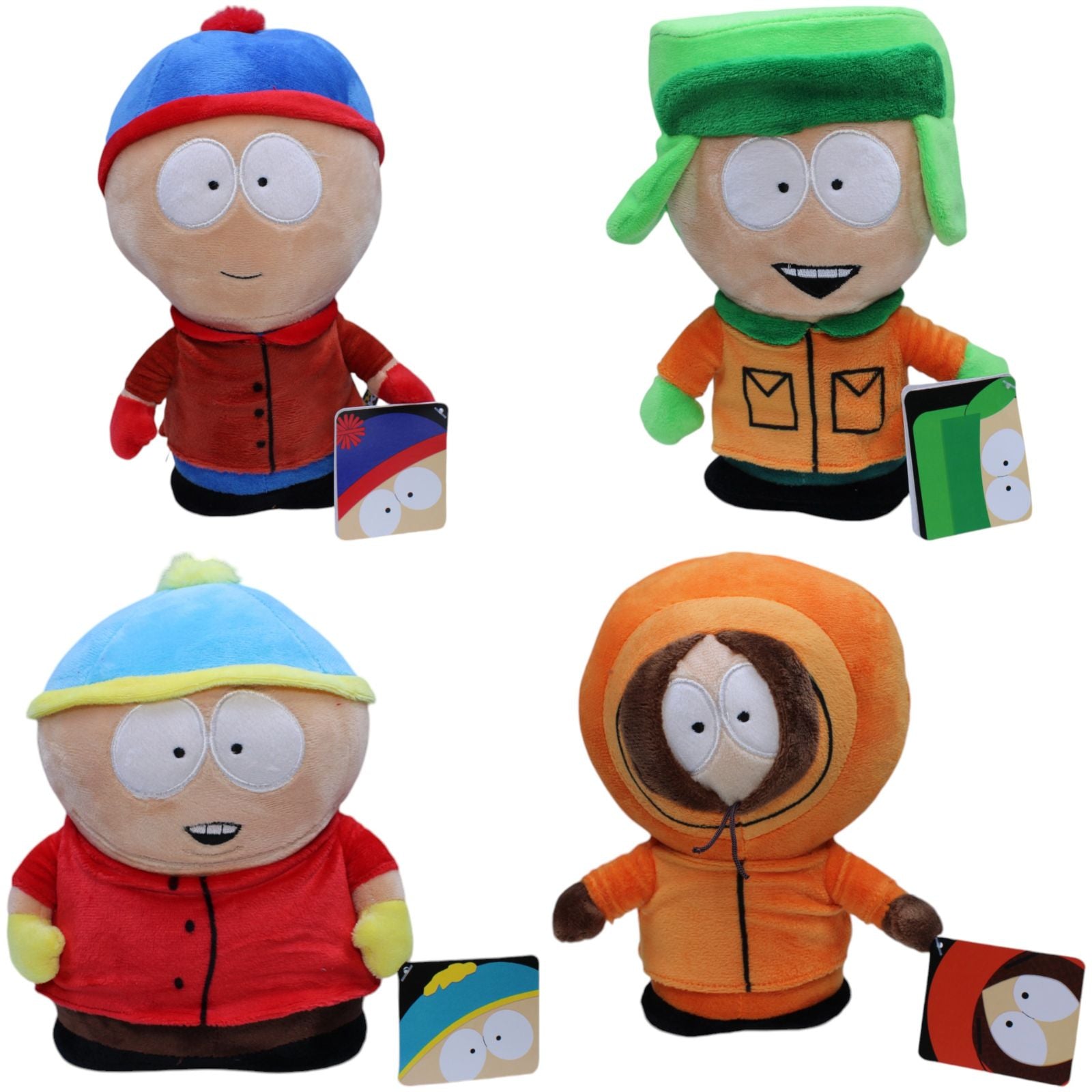 1237566 Play by Play South Park Bundle (Stan, Kyle, Eric, Kenny) Plüschfigur Kumpel Leo neu