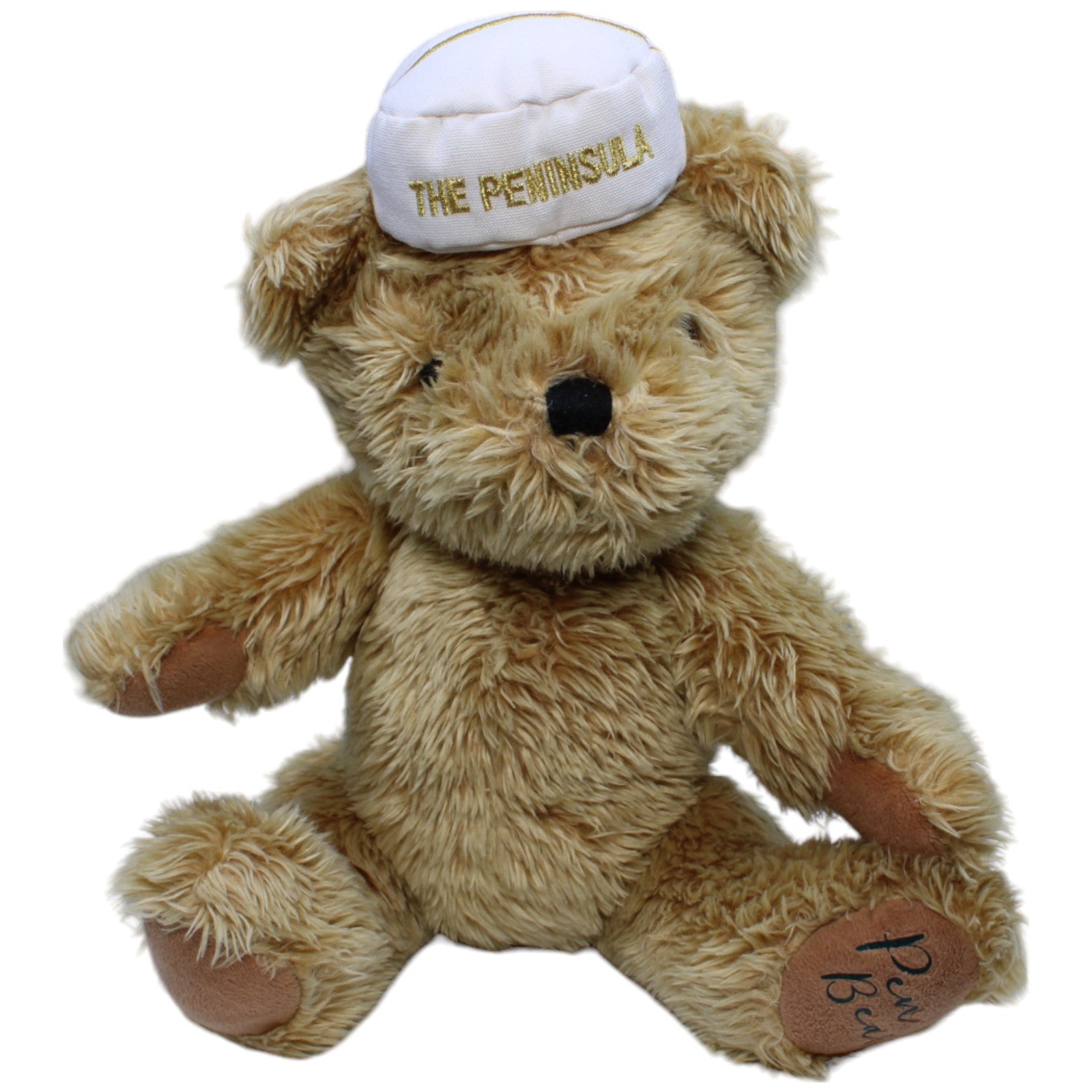 1237567 Unbekannt The Peninsula Teddybär mit beweglichen Gliedern Kuscheltier Kumpel Leo Bär Gebraucht Teddy