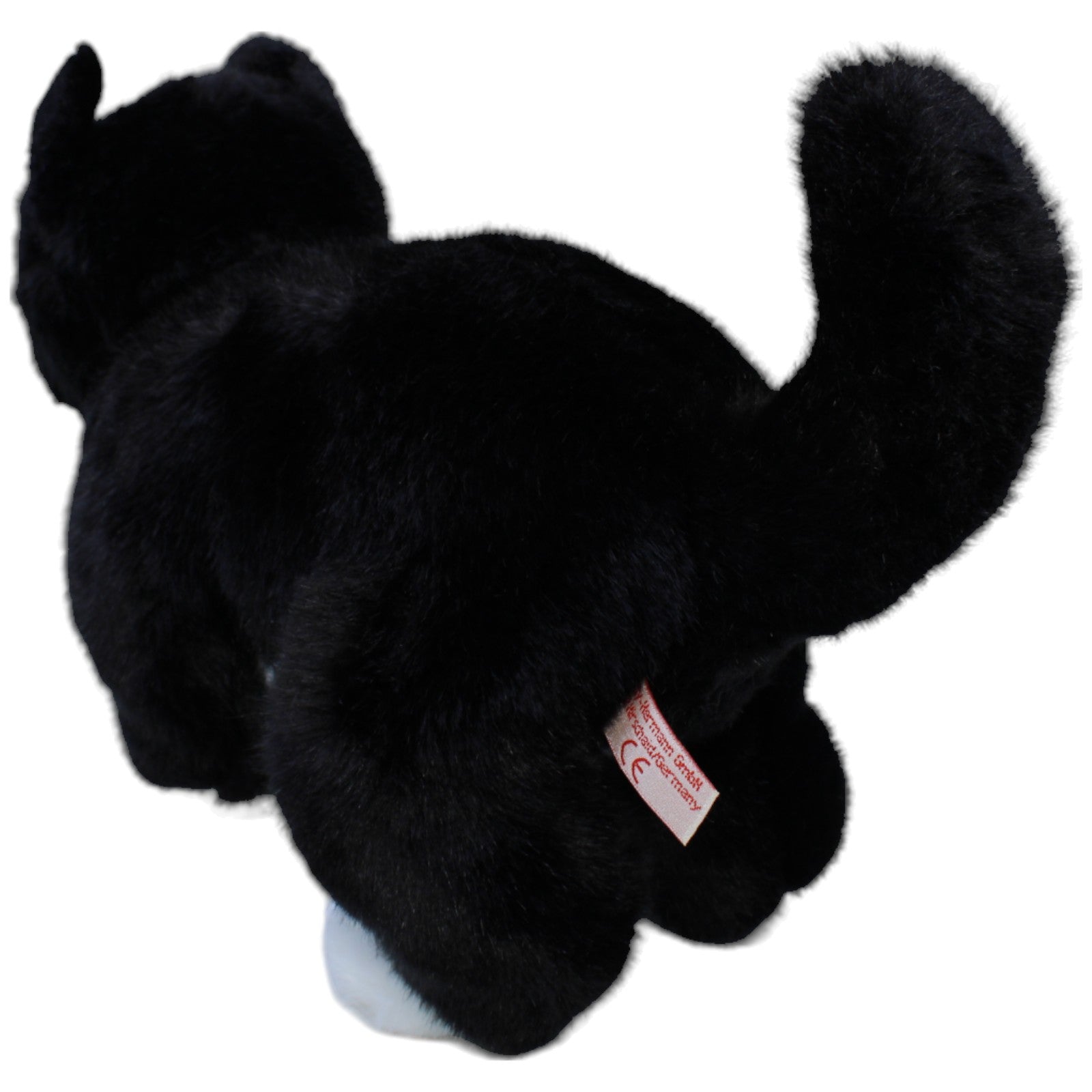 1237568 Teddy - Hermann Süße schwarz - weiße Katze Kuscheltier Kumpel Leo Gebraucht