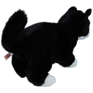 1237568 Teddy - Hermann Süße schwarz - weiße Katze Kuscheltier Kumpel Leo Gebraucht