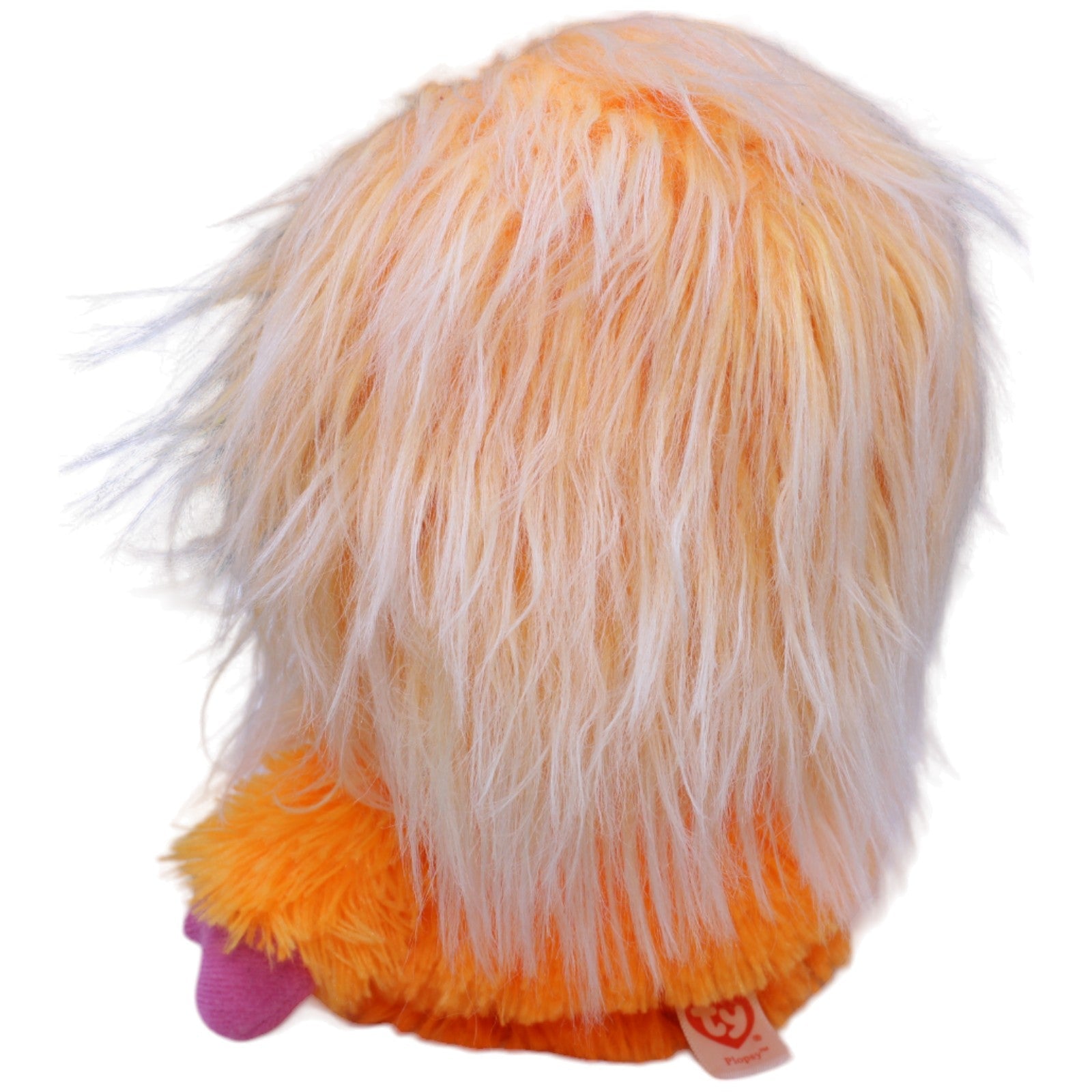 1237583 TY Frizzy, Monster Plopsy orange Kuscheltier Kumpel Leo Gebraucht