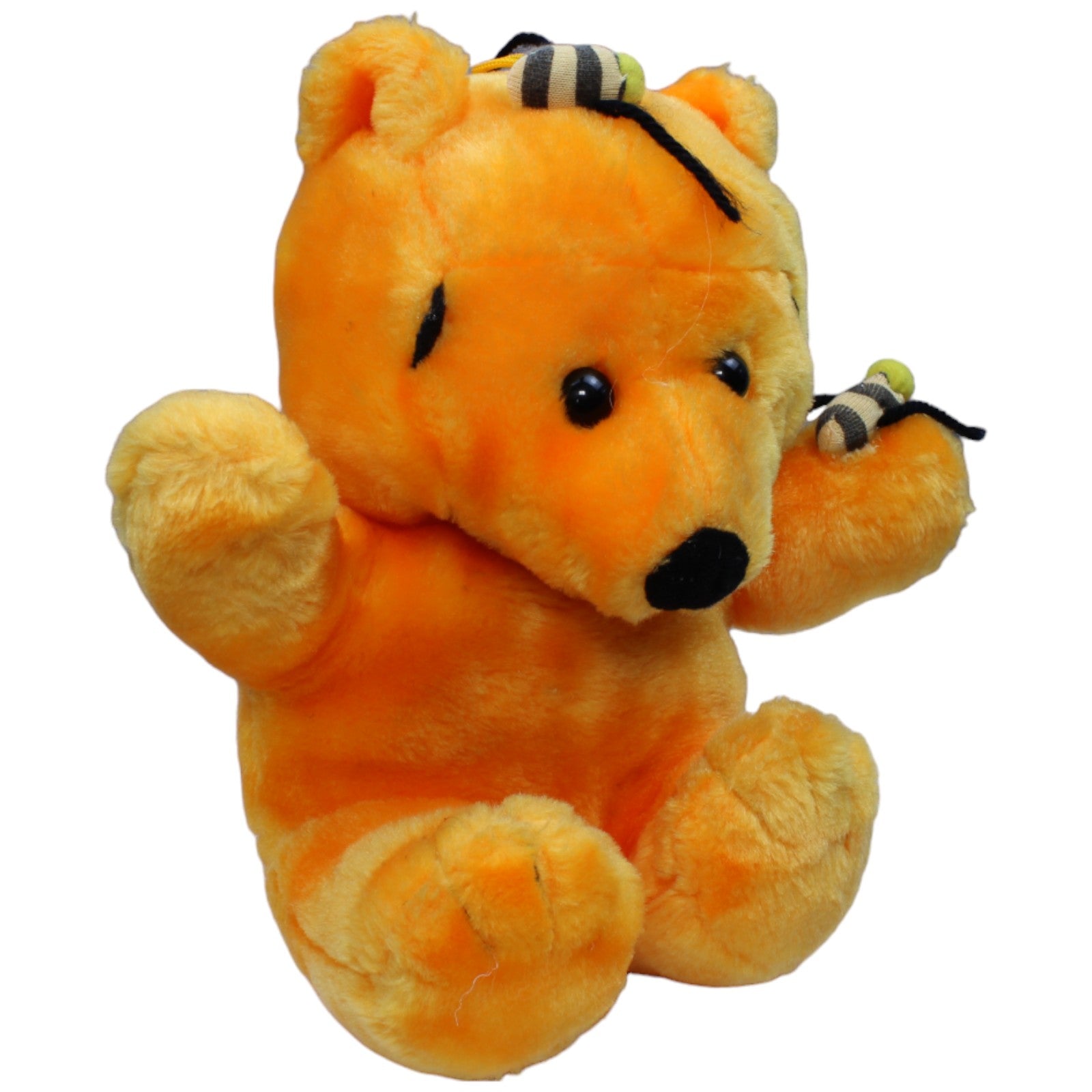 1237586 Star Toys Oranger Bär mit Bienen Kuscheltier Kumpel Leo Bär Gebraucht Teddy