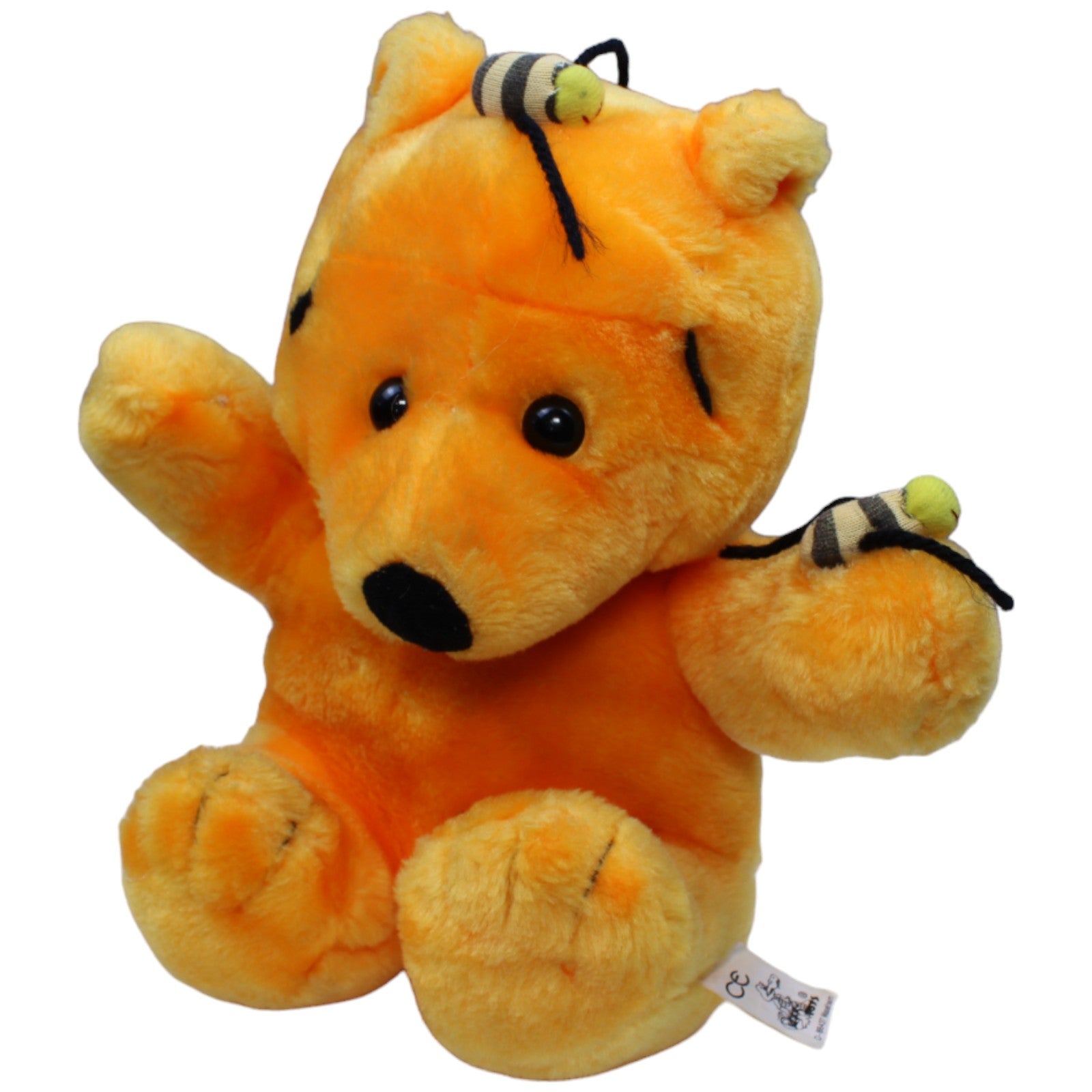 1237586 Star Toys Oranger Bär mit Bienen Kuscheltier Kumpel Leo Bär Gebraucht Teddy