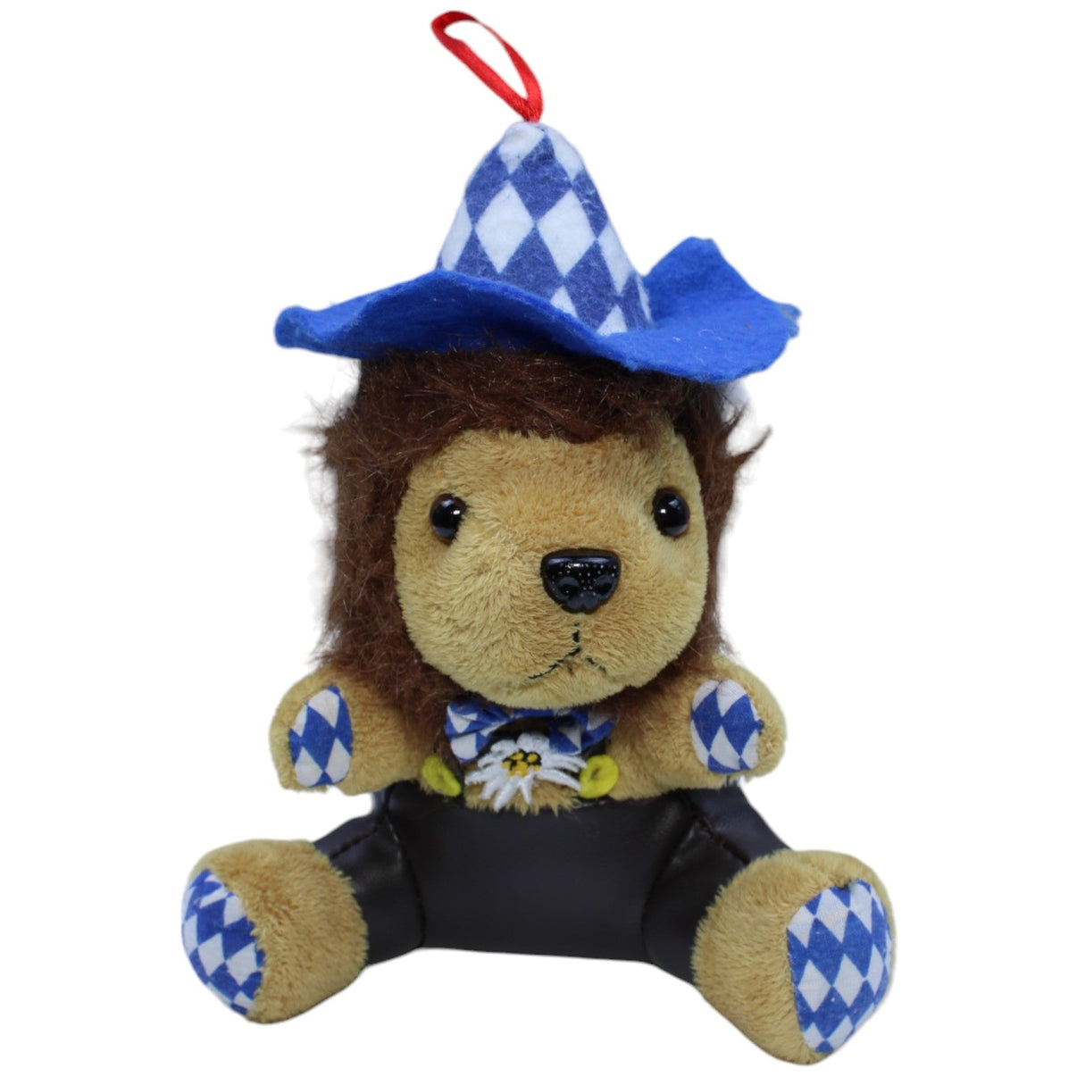 1237599 FLOTI Flos Toys, Bayrischer Löwe Kuscheltier Kumpel Leo Bayern Gebraucht