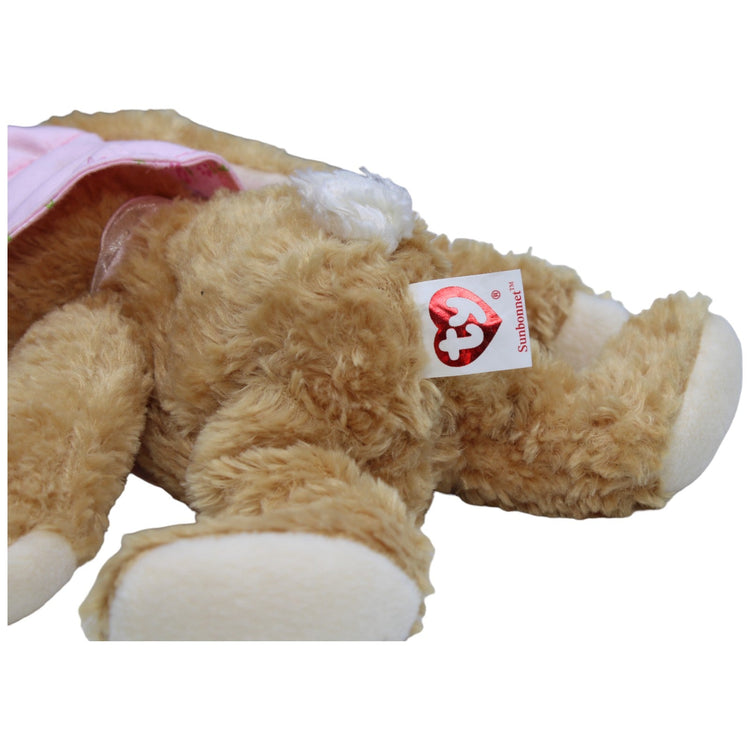 1237622 TY Beanie Baby, Hase Sunbonnet Kuscheltier Kumpel Leo Gebraucht Hase Ostern