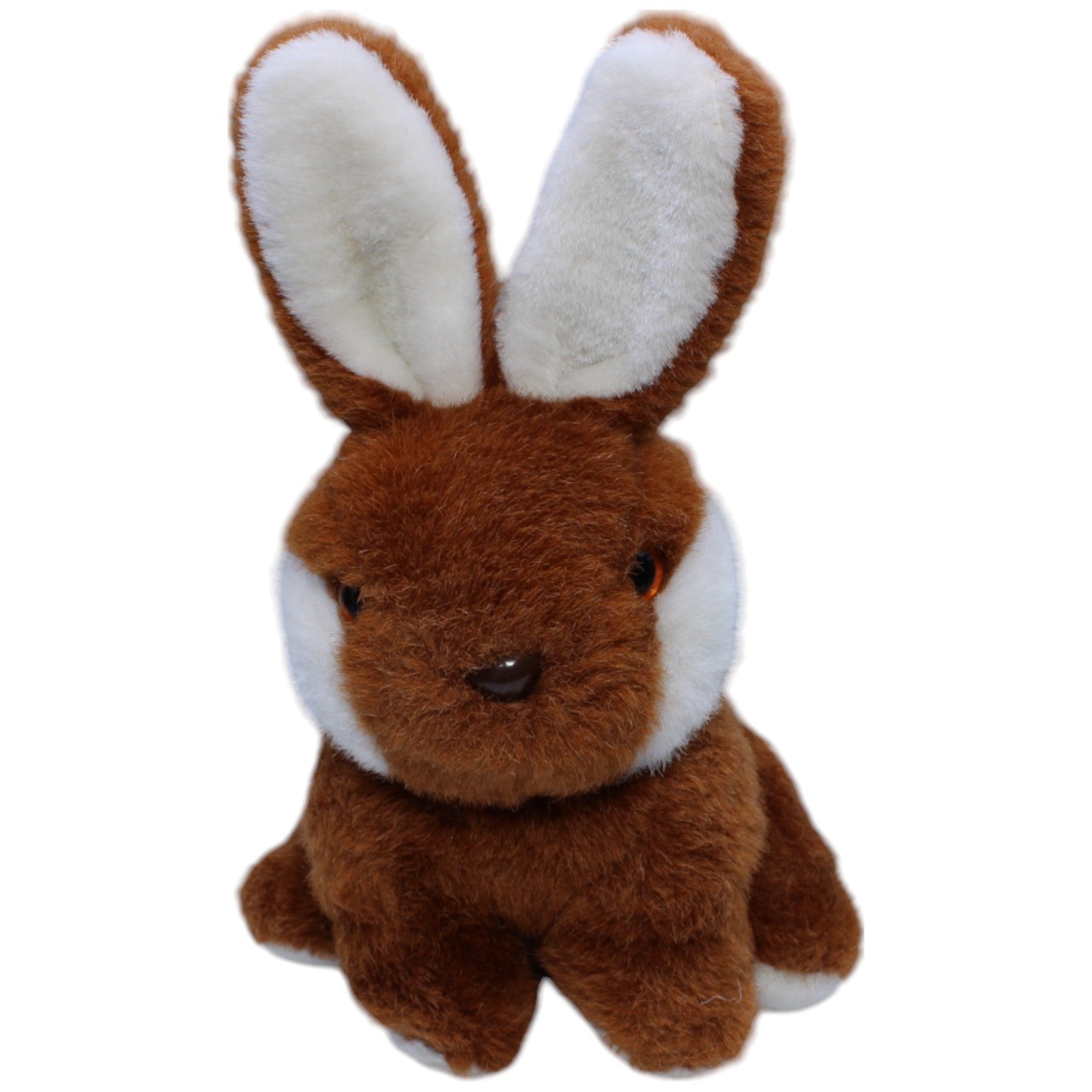 1237630 Heunec Brauner Hase, sitzend Kuscheltier Kumpel Leo Gebraucht