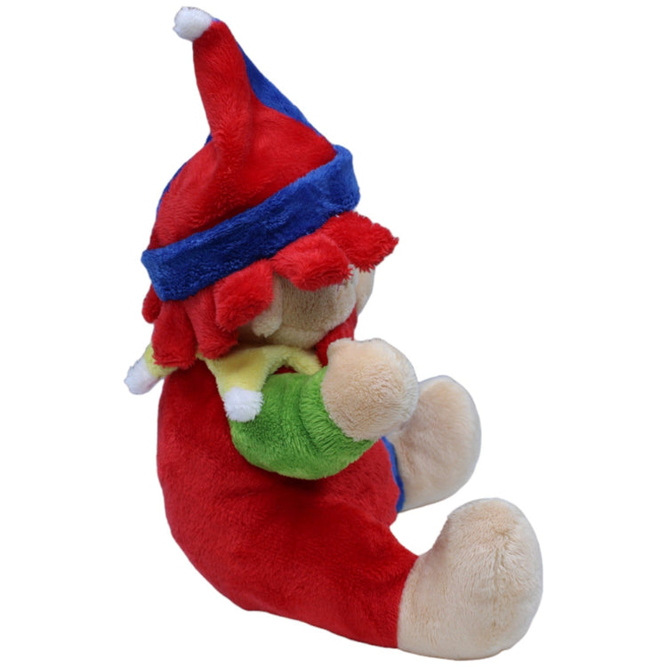 1237631 Unbekannt Hübscher Clown Plüschfigur Kumpel Leo Gebraucht Harlekin