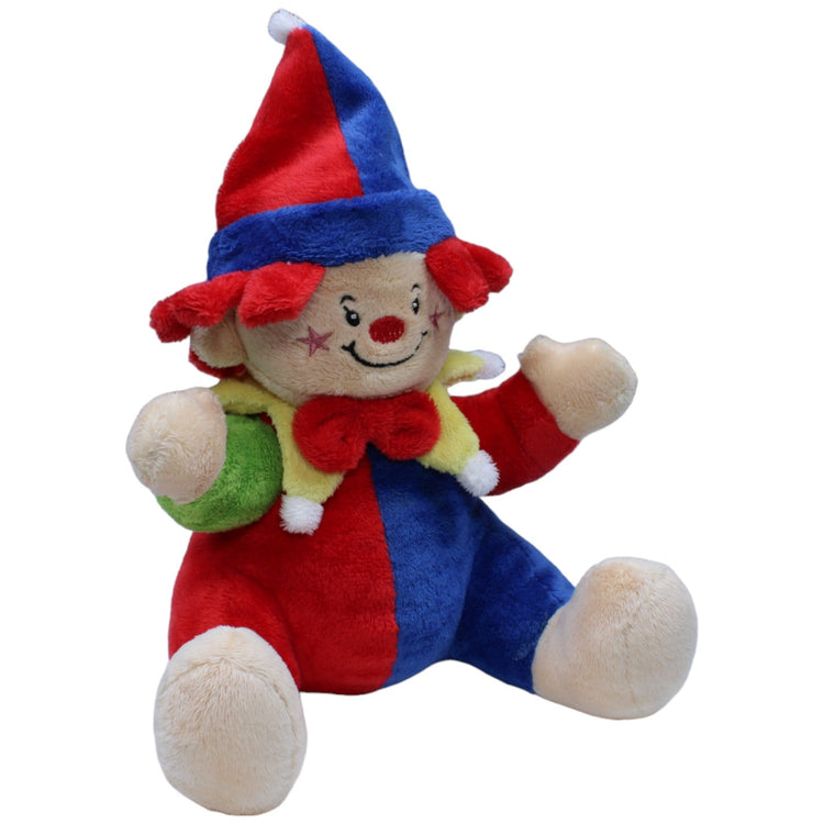 1237631 Unbekannt Hübscher Clown Plüschfigur Kumpel Leo Gebraucht Harlekin