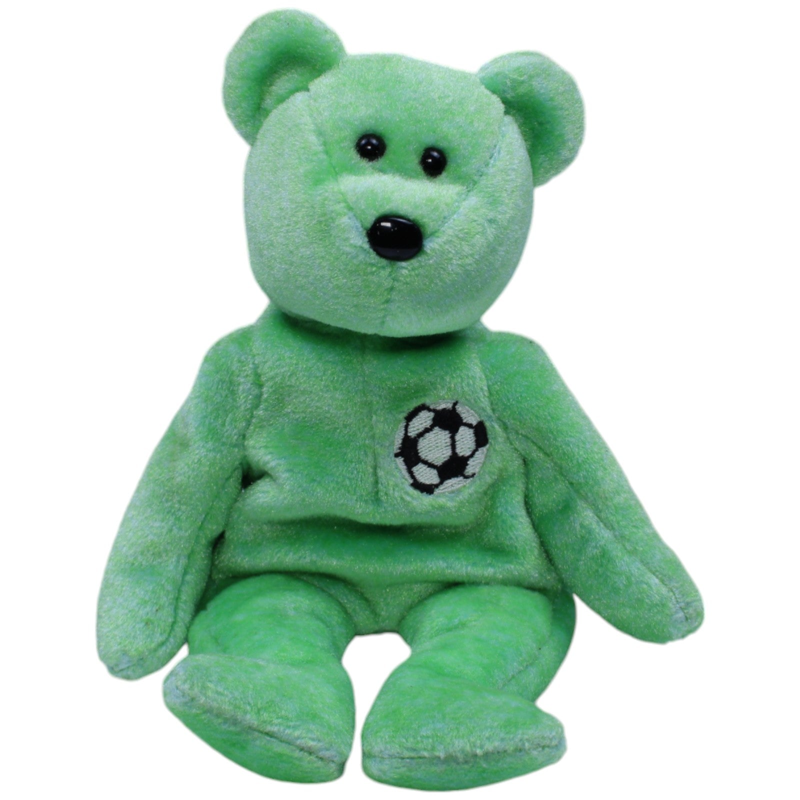 1237636 TY Beanie Baby, Kicks Kuscheltier Kumpel Leo Bär Gebraucht Teddy